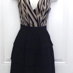 Armani Exchange -  deep V mini dress size 4